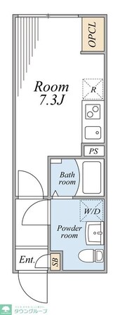 オークノワール綾瀬の物件間取画像
